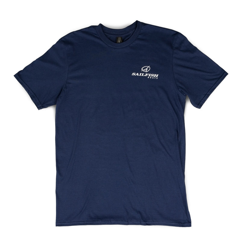 Banner Tee - Navy