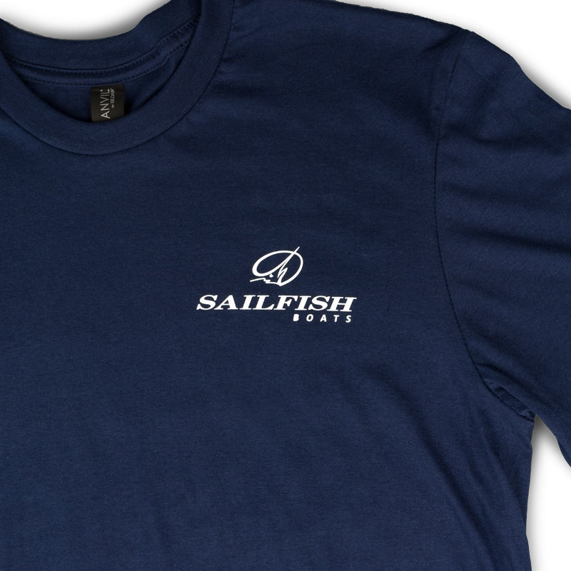 Banner Tee - Navy