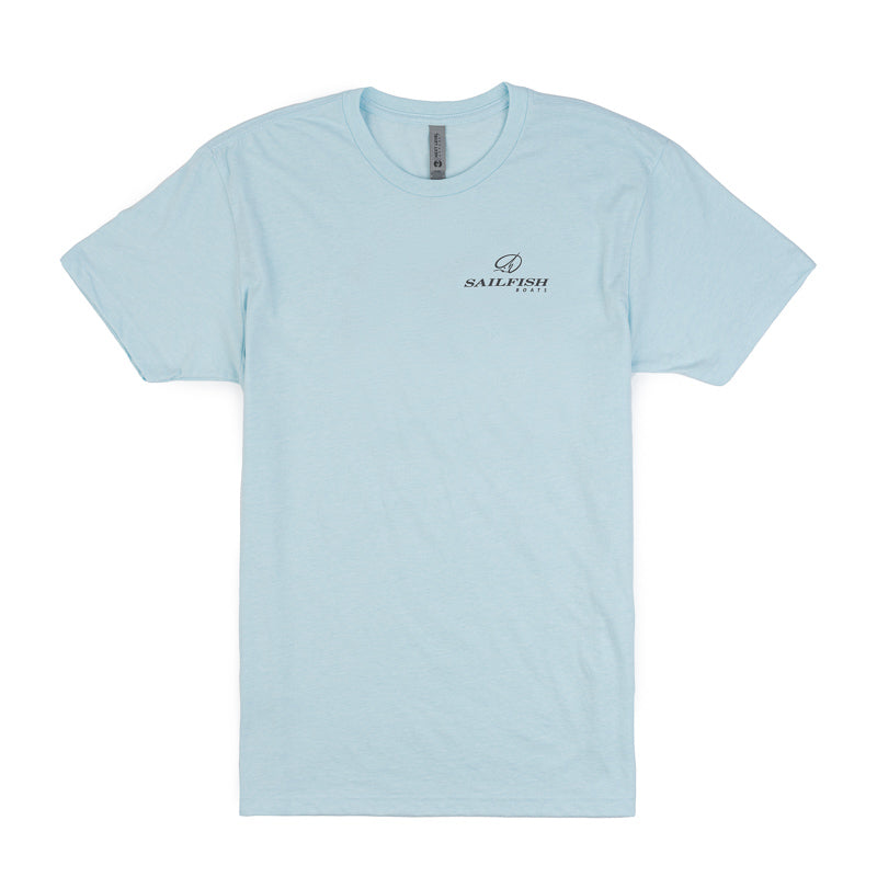 Trophy Tee - Ice Blue