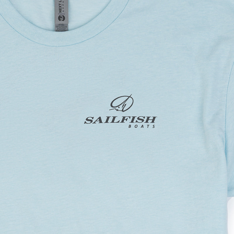 Trophy Tee - Ice Blue