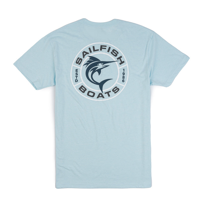 Trophy Tee - Ice Blue