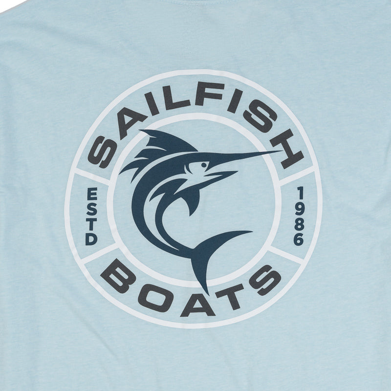 Trophy Tee - Ice Blue