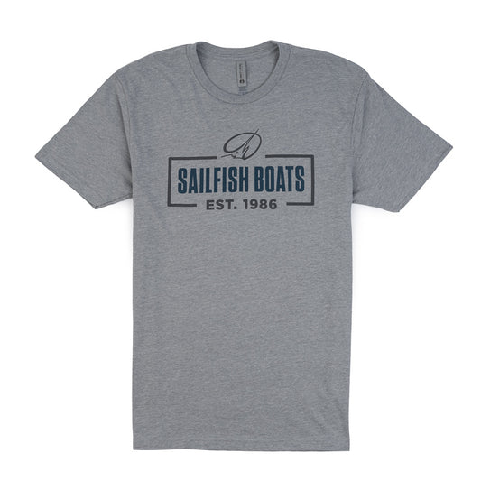 Est 1986 Tee - Dark Heather Grey