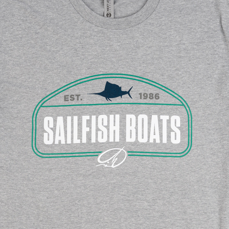 Profile Tee - Dark Heather Grey