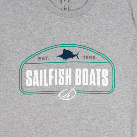 Profile Tee - Dark Heather Grey