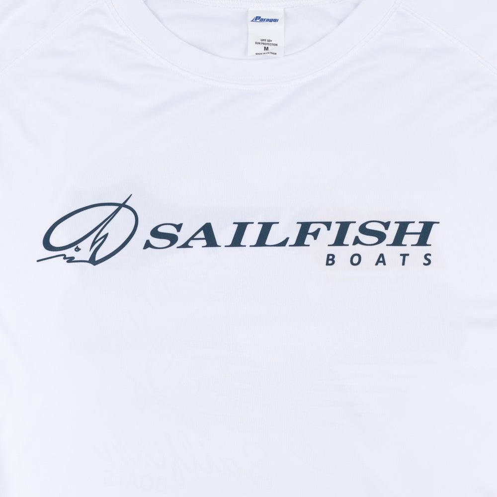 LS Sunset Performance UV Tee - White