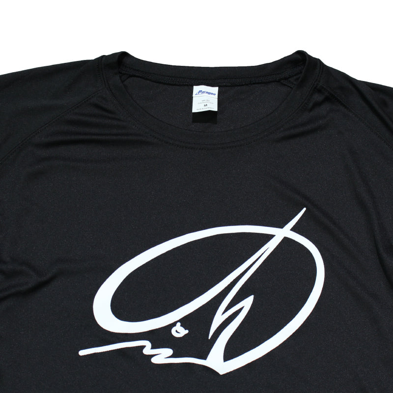 Island LS Performance Tee - Black