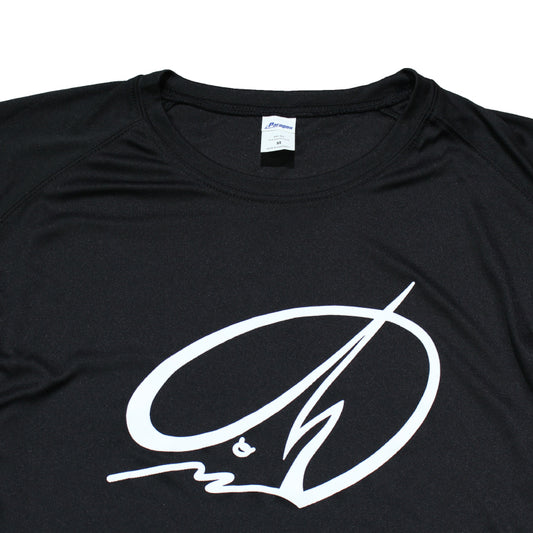 Island LS Performance Tee - Black