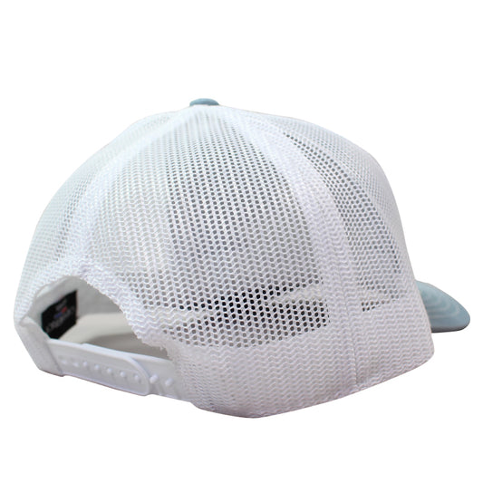 Pro Trucker Cap - Smoke Blue | White