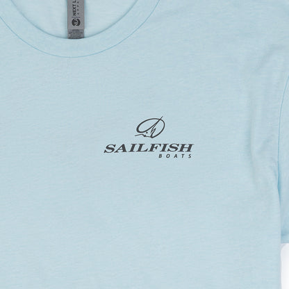 Trophy Tee - Ice Blue