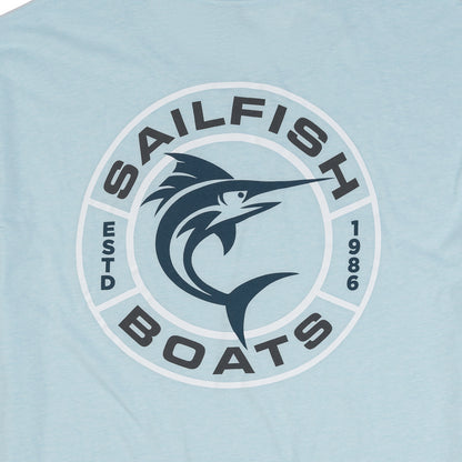 Trophy Tee - Ice Blue