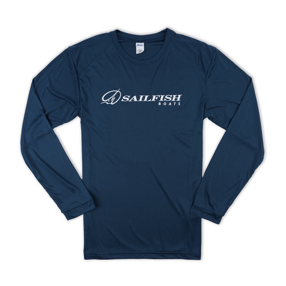 LS Outline Performance UV Tee - Navy