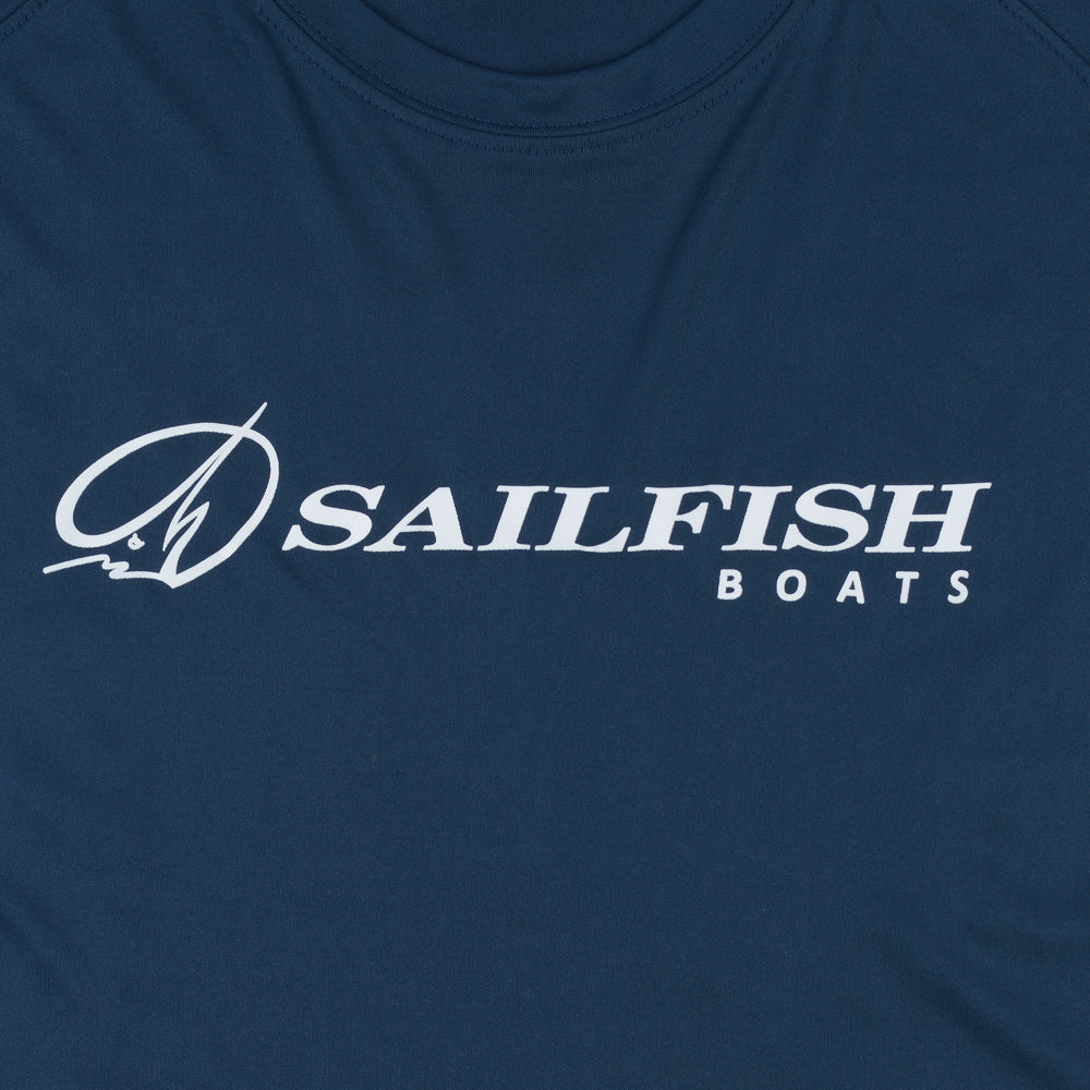 LS Outline Performance UV Tee - Navy