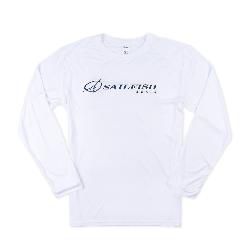 LS Sunset Performance UV Tee - White