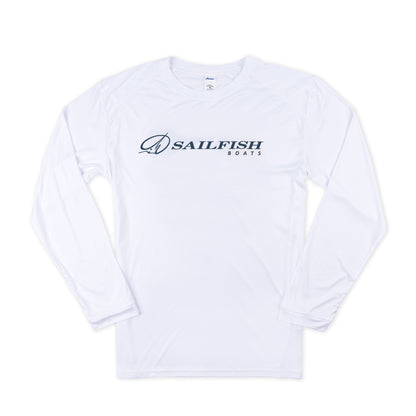 LS Sunset Performance UV Tee - White