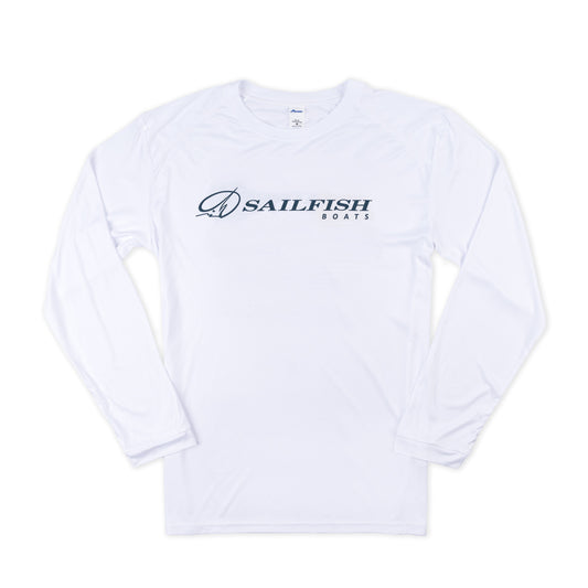 LS Sunset Performance UV Tee - White