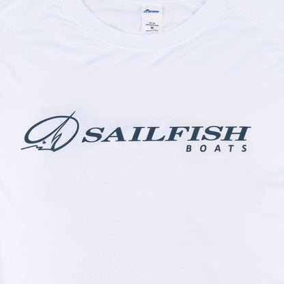 LS Sunset Performance UV Tee - White