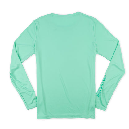 Women's LS UV Island Tee - Bright Seafoam