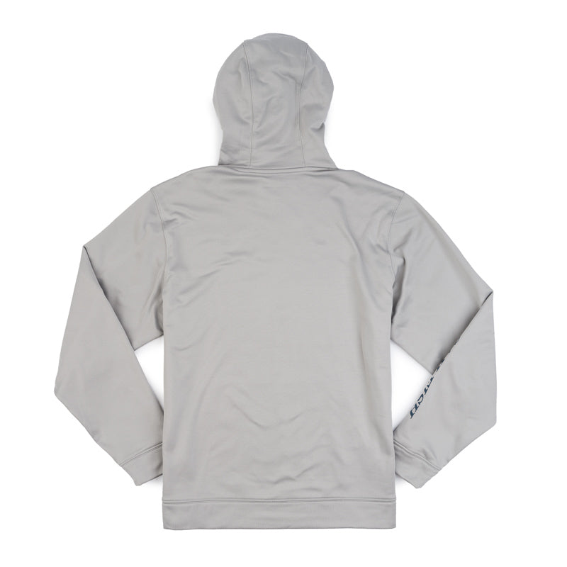 Sport Wicking Hooded Sweatshirt - Silver