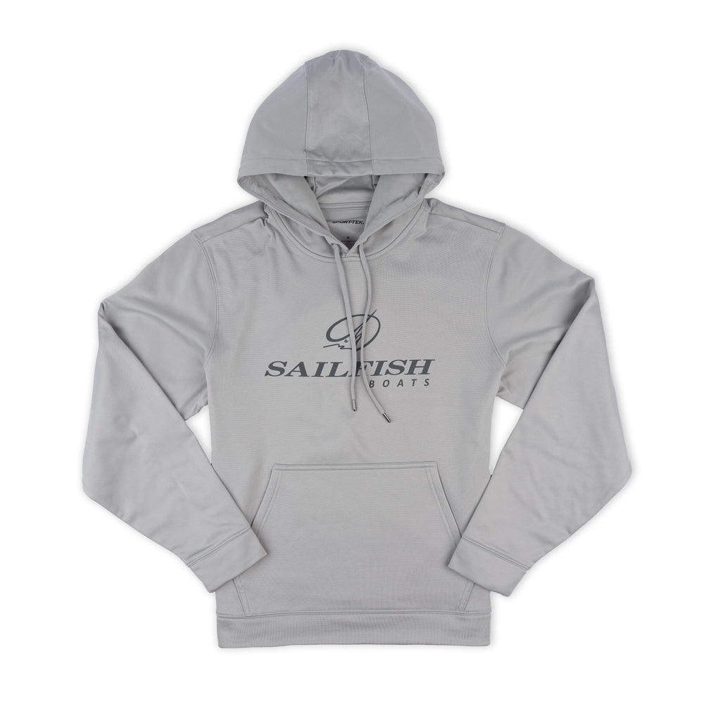 Offshore Hooded Sweatshirt - Silver