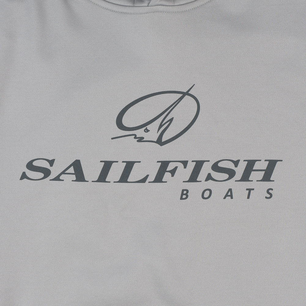 Offshore Hooded Sweatshirt - Silver