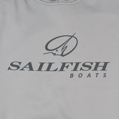 Offshore Hooded Sweatshirt - Silver