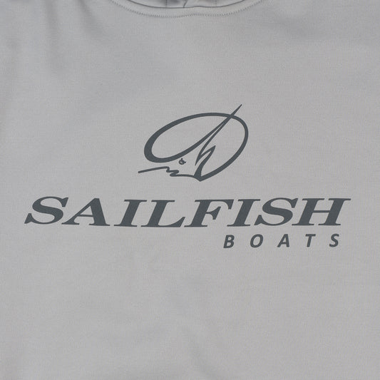 Offshore Hooded Sweatshirt - Silver