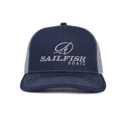 Pro Mesh Back Cap - Navy / Grey