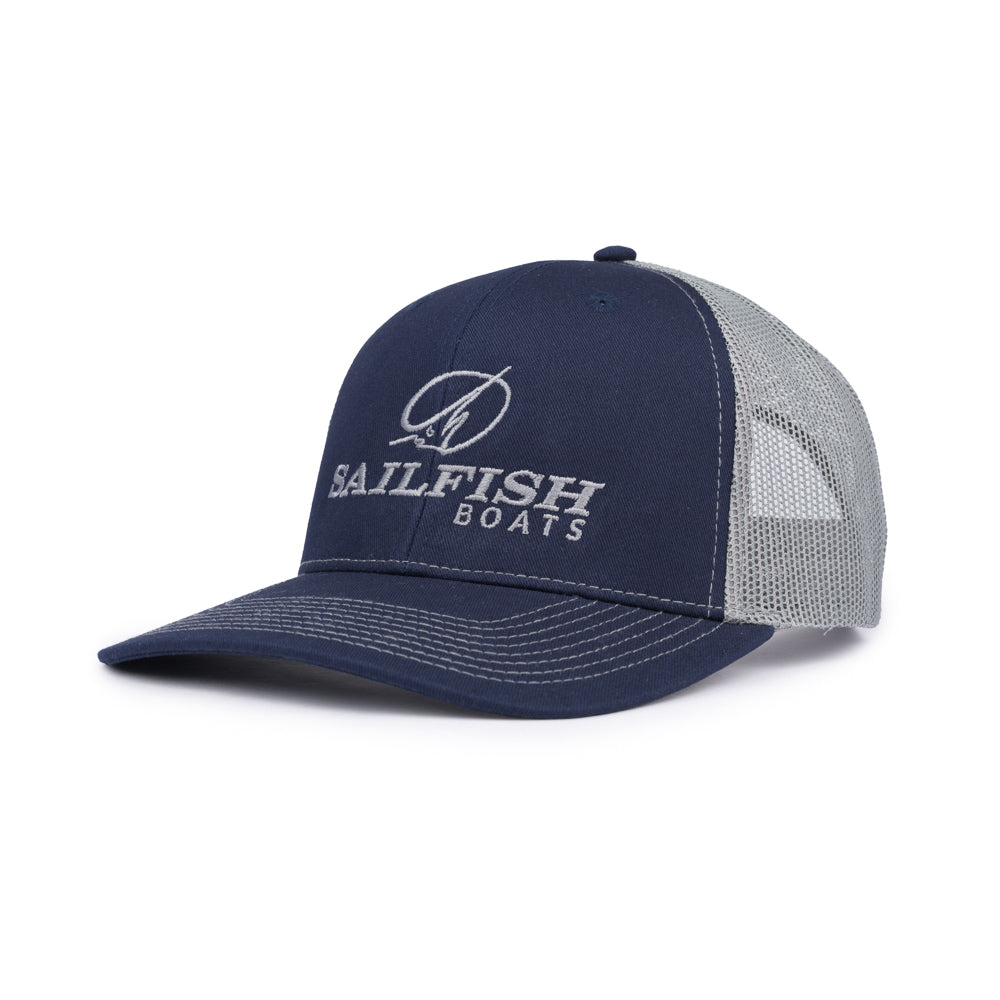 Pro Mesh Back Cap - Navy / Grey