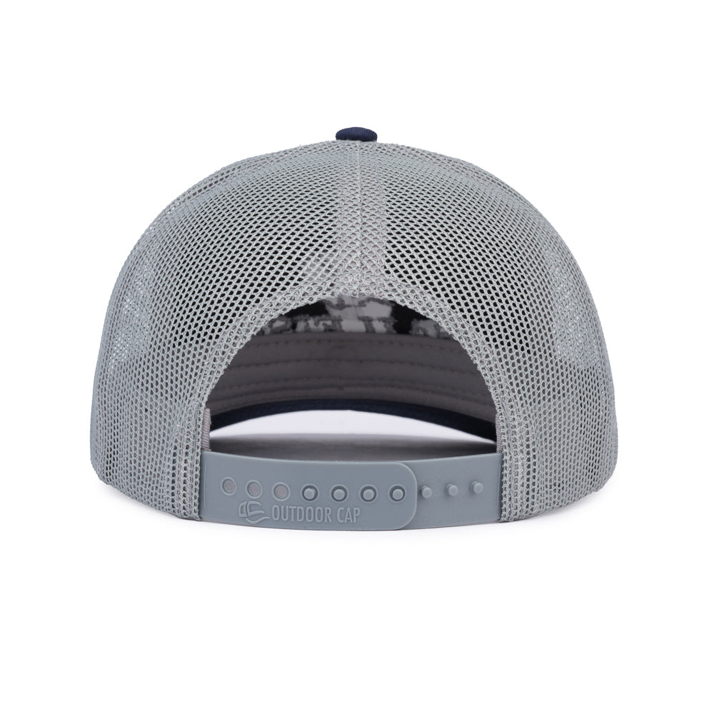 Pro Mesh Back Cap - Navy / Grey