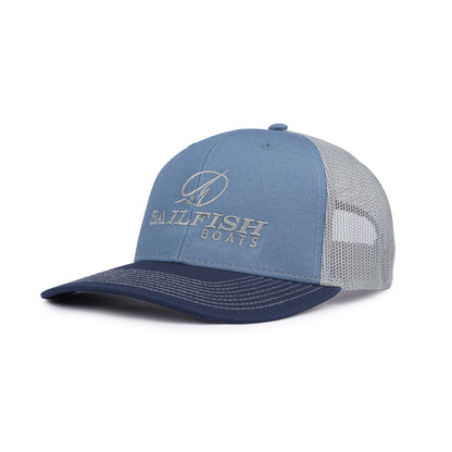 Pro Mesh Back Cap - Slate / Grey / Navy