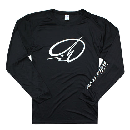 Island LS Performance Tee - Black - CLEARANCE