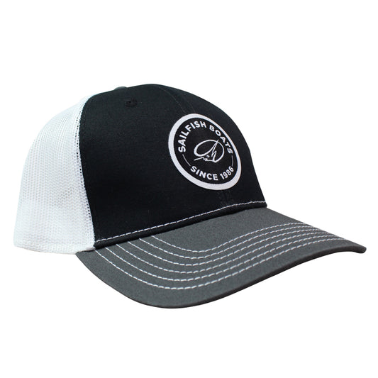 Patch Cap - Black | Charcoal | White